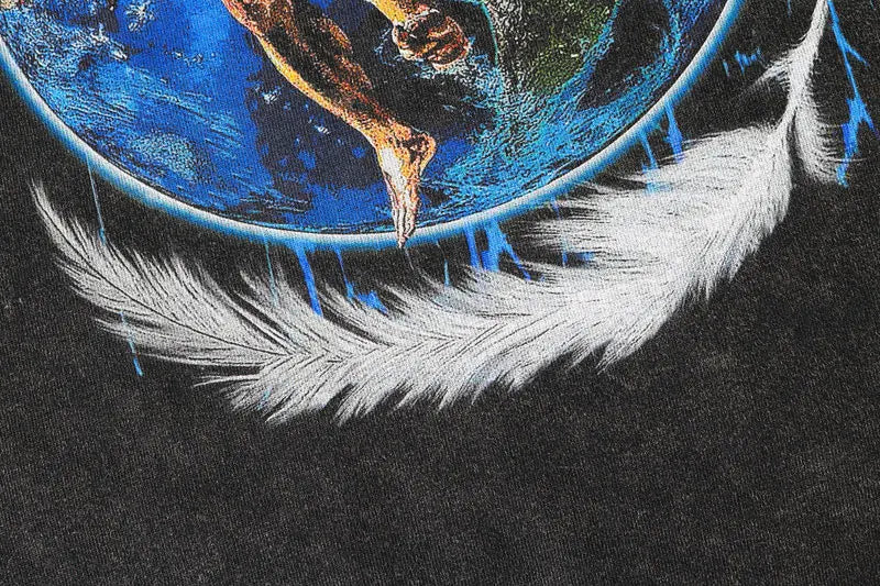 Skatercore Top – 2023 Streetwear T Shirt Hip Hop Vintage Painting Graphic Pri – Modern Streetwear for Everyone