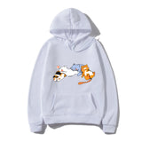 Autumn Winter Womens Hoodies Japan Fashion Women Clothing Cartoon Prin