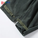 rainbowtouches fashion classic brand men wide legs casual pants corduroy overalls high street hip hop superior quality trousers unique default style 5126