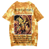 Harajuku Aesthetic print tee – Yu Gi Oh Tshirt Streetwear Men Casual High Street Japan 3D P