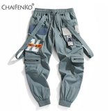 chaifenko 2023 new hot jogger leisure sports trousers men hip hop streetwear beam foot cargo pants fashion printing men pants sporty tapered joggers