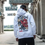 Fashion Harajuku Hoodie Sweatshirt Mens Casual Black Hip Hop Japan Pri