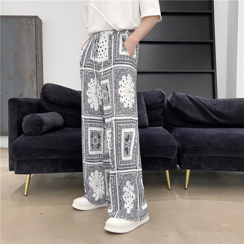 rainbowtouches fashional classic brand mens pants casual oversize trousers loose straight retro style superior quality overalls unique default style 2586