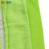 trendy coat featuring rainbowtouches 2021 casual hip hop contrast stitched hoodie double deck pieces plush couple top green jacket comfortable pocket design – premium quality jacket for men