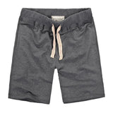 Gray Cotton Shorts Men Summer Sport Fitness Gym Workout Jogger Shorts with Pocket High Quality Plus Size Home Casual Sweatshorts