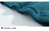 spring and autumn new fleece knitted coat mens loose couple suit versatile high street style unique default style 2020