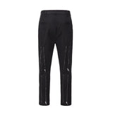 fashion back zipper loose zipper cargo straight pants new summer streetwear pants trousers mens harajuku casual pants joggers streetwear sweatpants