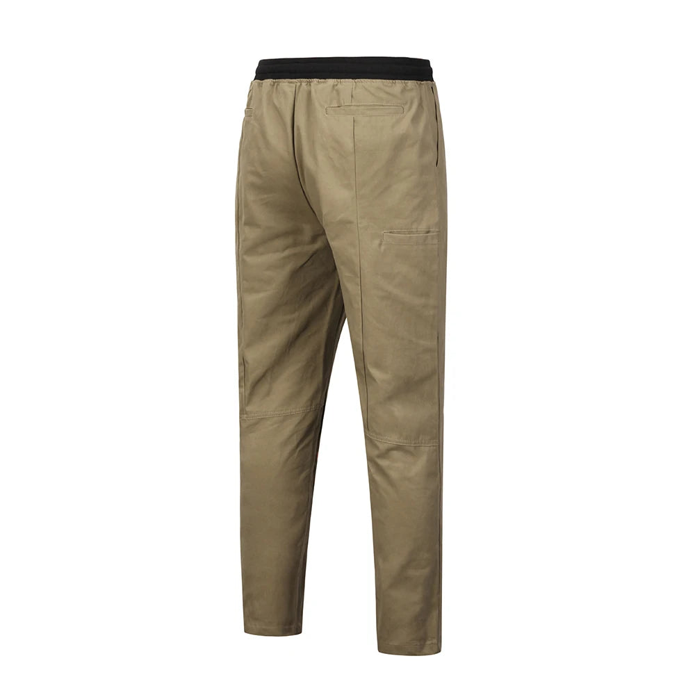 black khaki retro pants baggy high street mens joggers vintage straight trousers loose casual back pockets sweatpants for men relaxed fit joggers