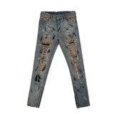 bottom zipper destroyed jeans skinny jeans ripped slim men biker jeans fashion graffiti printed streetwear hip hop pants joggers unique joggers style 644