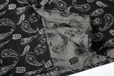 2 Pieces Sets Mens Fashion Embroidery Single Breasted Denim Jeans  Shirts and Straight Zipper Shorts Joggers Streetwear Sets
