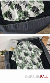 2020 Summer Men's shirts Fashion Hawaii Beach Short sleeve Tops Homme shirts Casual Harujuku Streetwear personality shirts men