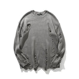 leather varsity streetwear knit with bold stitching, fall/winter pullover for urban outfits, men’s streetwear clothing piece 
