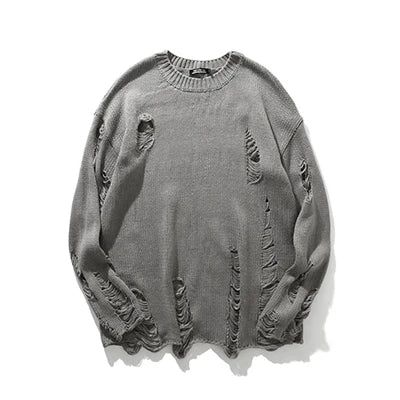 leather varsity streetwear knit with bold stitching, fall/winter pullover for urban outfits, men’s streetwear clothing piece 