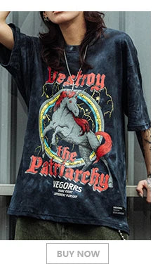 Gothic Oversized shirt – 2023 Men Hip Hop Streetwear T Shirt Harajuku Letter Graphic