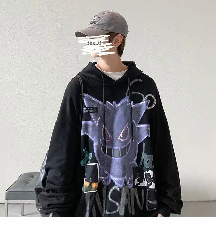 Autumn Winter Sweatshirts Women Hoodies Hong Kong Style Ins Trend Hip