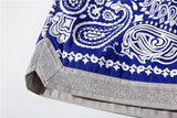 Hip Hop Loose Shorts Fashion Harajuku Printed Shorts Mens Summer Casual Elastic Waist Drewstring Streetwear Sportswear Joggers