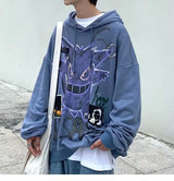 Autumn Winter Sweatshirts Women Hoodies Hong Kong Style Ins Trend Hip