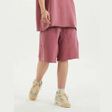 Rainbowtouches Summer Mens New Shorts Fringes Tassels Washing Casual High Street Solid Color Cotton Tidal Current Hawaii Boys