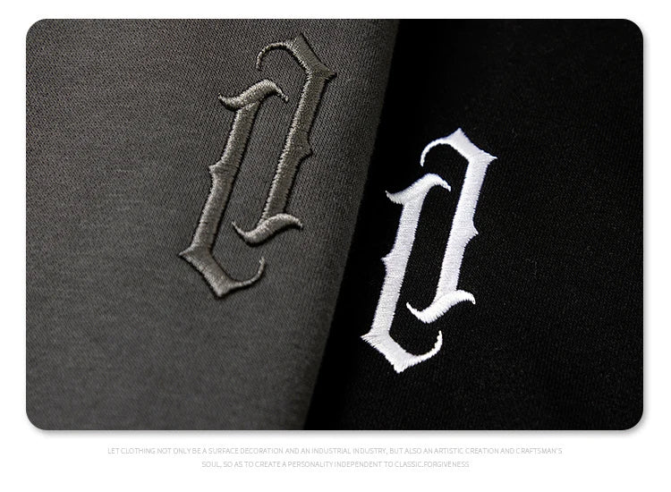 Autumn Winter High Collar Hoodie Loose Comfortable Mens Clothes Haraju