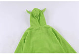 Aolamegs Hoodies Men Twist Knitting Demon Horns Solid Color Zipper Coa