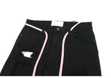 high street knee hole with chain ripped biker jeans mens slim fit denim pants autumn new streetwear casual hip hop pants joggers unique joggers style 4265