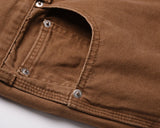 harajuku ankle zipper logging pants overalls mens straight streetwear oversized retro baggy cargo pants loose casual trousers unique cargo style 5082
