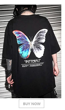 Gothic Oversized shirt – 2023 Men Hip Hop Streetwear T Shirt Harajuku Letter Graphic