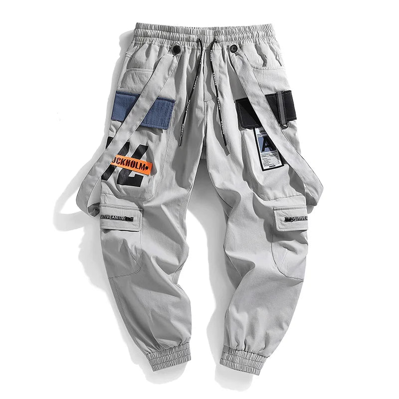 chaifenko 2023 new hot jogger leisure sports trousers men hip hop streetwear beam foot cargo pants fashion printing men pants unique joggers style 2922