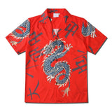 "Golden Dragon" Unisex Men Women Streetwear Graphic Shirt Daulet Apparel