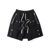 rainbowtouches men shorts summer buttons pocket design hip hop pop it streetwear casual male sportswear outdoor breathable pants unique shorts style 4975