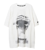 Skatercore Vintage t-shirt – Aolamegs Mens Tee Shirts High Street Cool Boy Printed Oversi