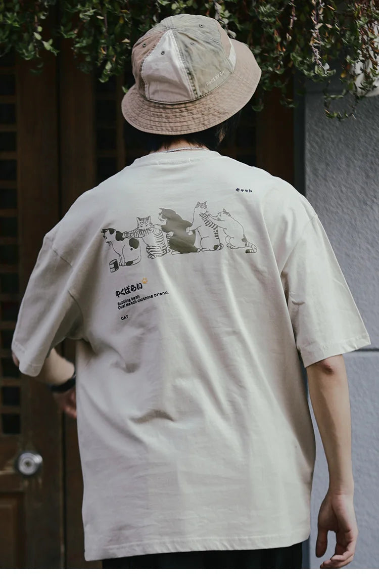 Y2k Oversized shirt – 2023 Men Hip Hop T Shirt Streetwear Japanese Kanji Harajuku
