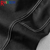 rainbowtouches fashion classic brand men cargo pants soild color trousers loose tooling style tie feet overalls superior quality utility cargo pants