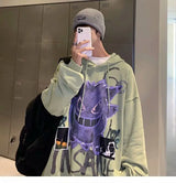 Autumn Winter Sweatshirts Women Hoodies Hong Kong Style Ins Trend Hip