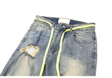 high street knee hole with chain ripped biker jeans mens slim fit denim pants autumn new streetwear casual hip hop pants joggers unique joggers style 4271