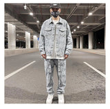 urban fashion featuring hip hop denim jeans jacket coat fashion feathers embroidery jeans coats high street outerwear streetwear jackets mens clothing design – premium quality jacket for men