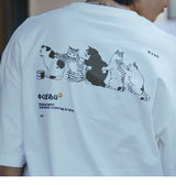 Y2k Oversized shirt – 2023 Men Hip Hop T Shirt Streetwear Japanese Kanji Harajuku