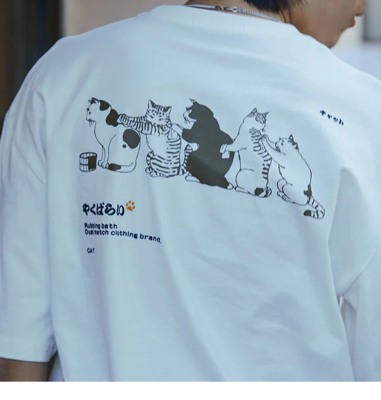 Y2k Oversized shirt – 2023 Men Hip Hop T Shirt Streetwear Japanese Kanji Harajuku