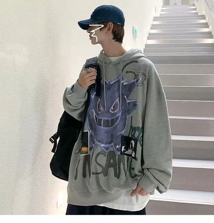 Autumn Winter Sweatshirts Women Hoodies Hong Kong Style Ins Trend Hip