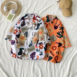 "Flower Seeds" Unisex Men Women Streetwear Graphic Shirt Daulet Apparel
