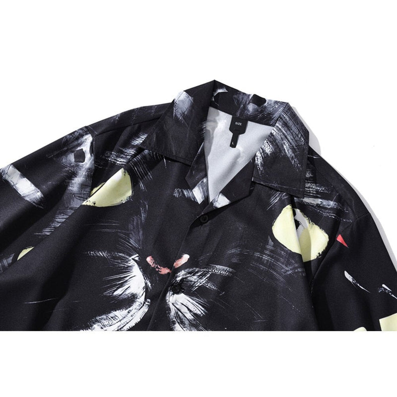 "Dark Hound" Unisex Men Women Streetwear Graphic Shirt Daulet Apparel