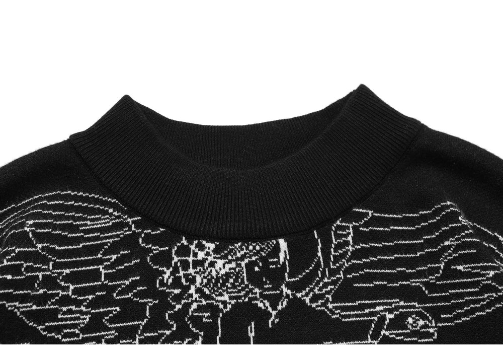 urban flame hoodie with photo-ready knit construction, bold Y2K look for men’s outerwear, men’s streetwear clothing piece for