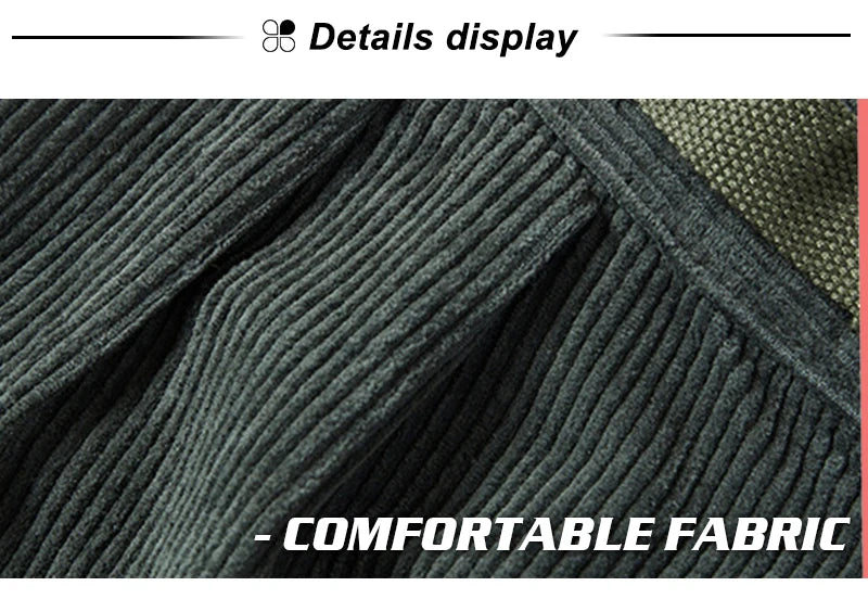 rainbowtouches fashion classic brand men wide legs casual pants corduroy overalls high street hip hop superior quality trousers unique default style 5132