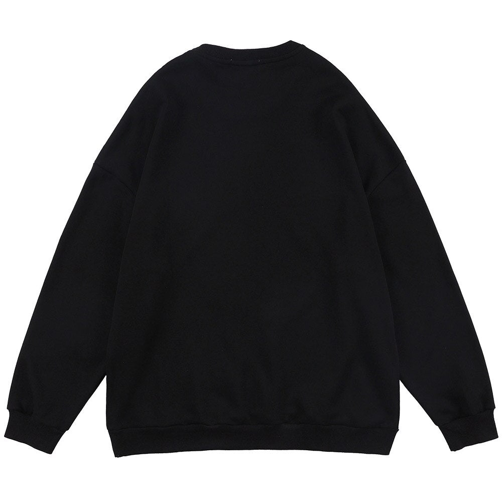 "Underground" Unisex Men Women Streetwear Graphic Sweatshirt Daulet Apparel