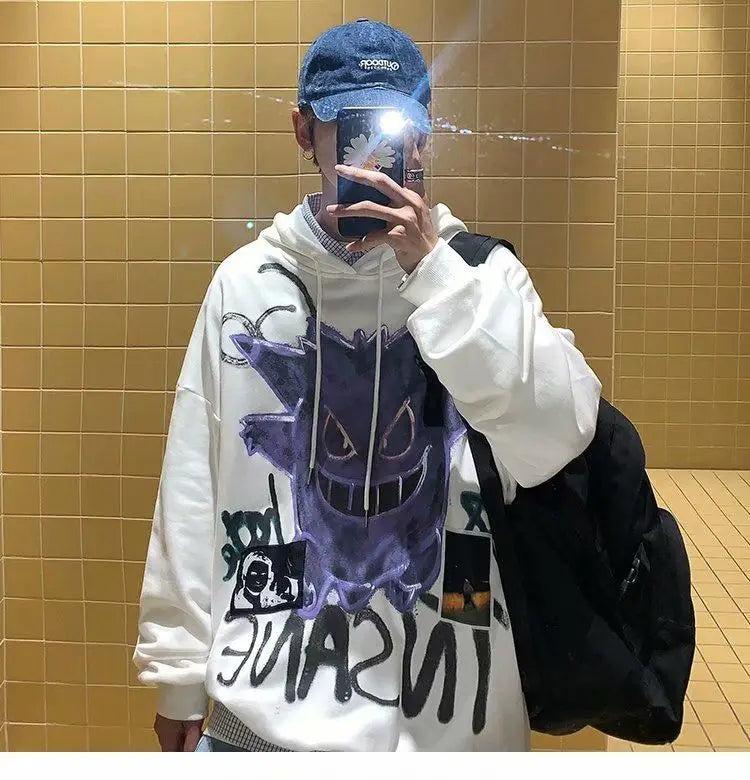 Autumn Winter Sweatshirts Women Hoodies Hong Kong Style Ins Trend Hip