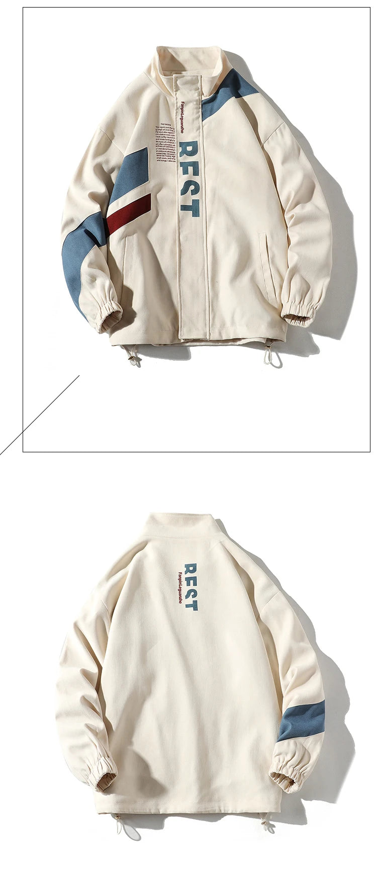 Grunge Oversized Bomber Coat Fall/Winter Drop