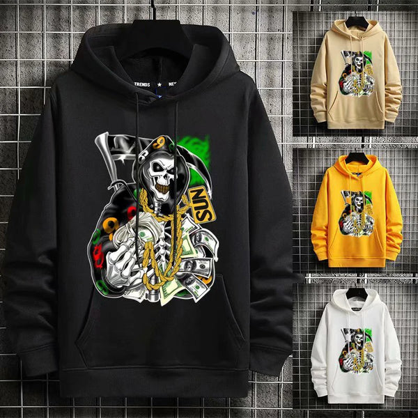 Autumn Winter Mens Hoodies Streetwear Hip Hop Fashion Hoodies Trend Pr