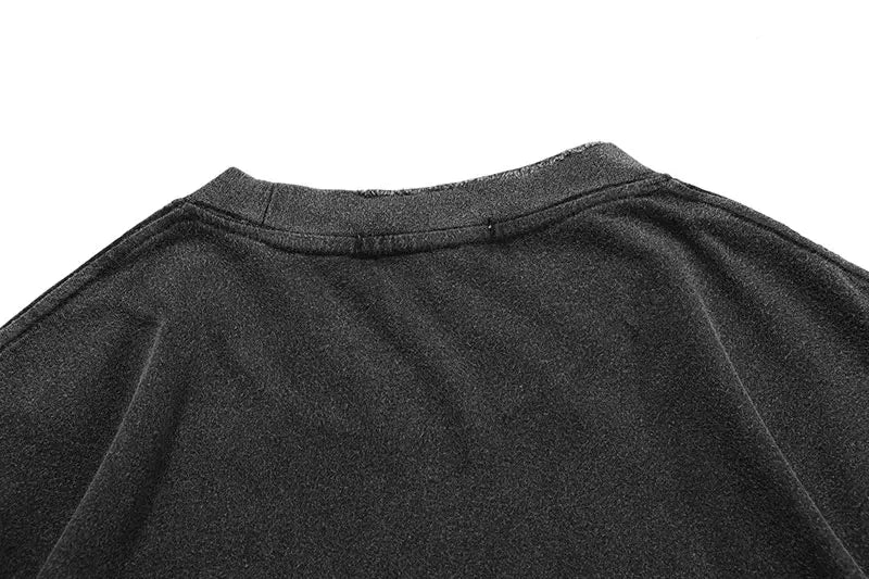 Trapwear Shirt – Gonthwid Oversized T Shirts Hip Hop Distressed Graffiti Punk – Modern Streetwear for Everyone
