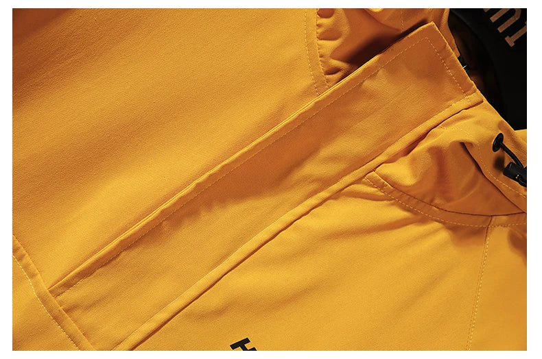 Double-Layer Urban Hoodie Jacket Modern Aesthetic