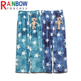rainbowtouches fashion classic brand mens cargo pants bear pendant trousers loose straight high street style unique wide legs military streetwear pants